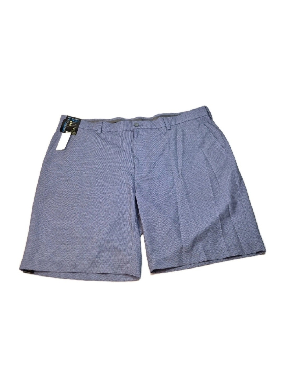 Roundtree Yorke Men's Size 42 Shorts Check performance flat front Stretch NWT 31